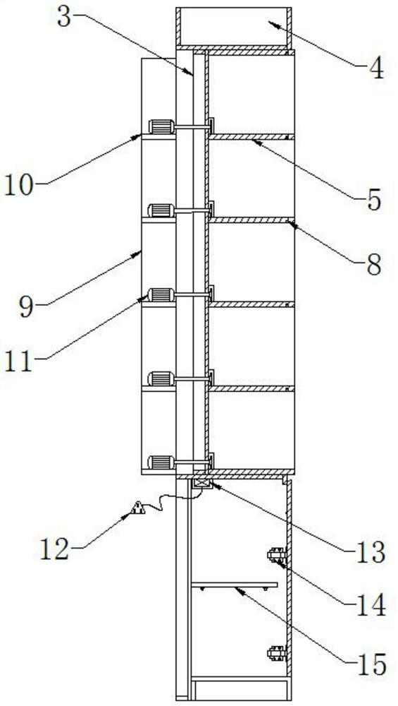 Laminate display cabinet