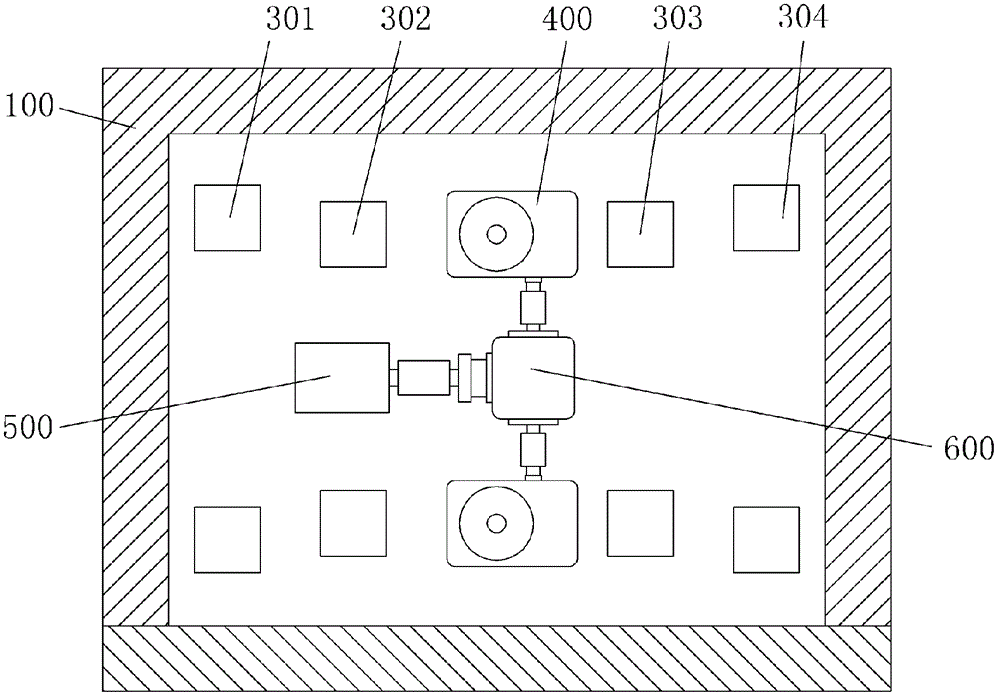 Model deflection sedimentation control device for geotechnical centrifuge test