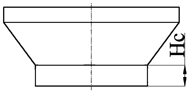 Rolling forming method of T-type cross section full fiber gear ring