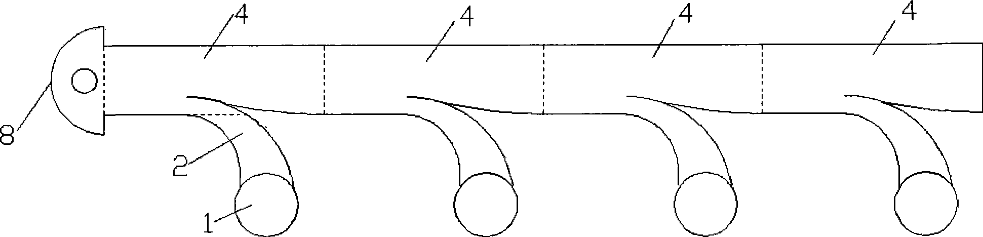 Module type multifunctional pulse conversion turbocharging system