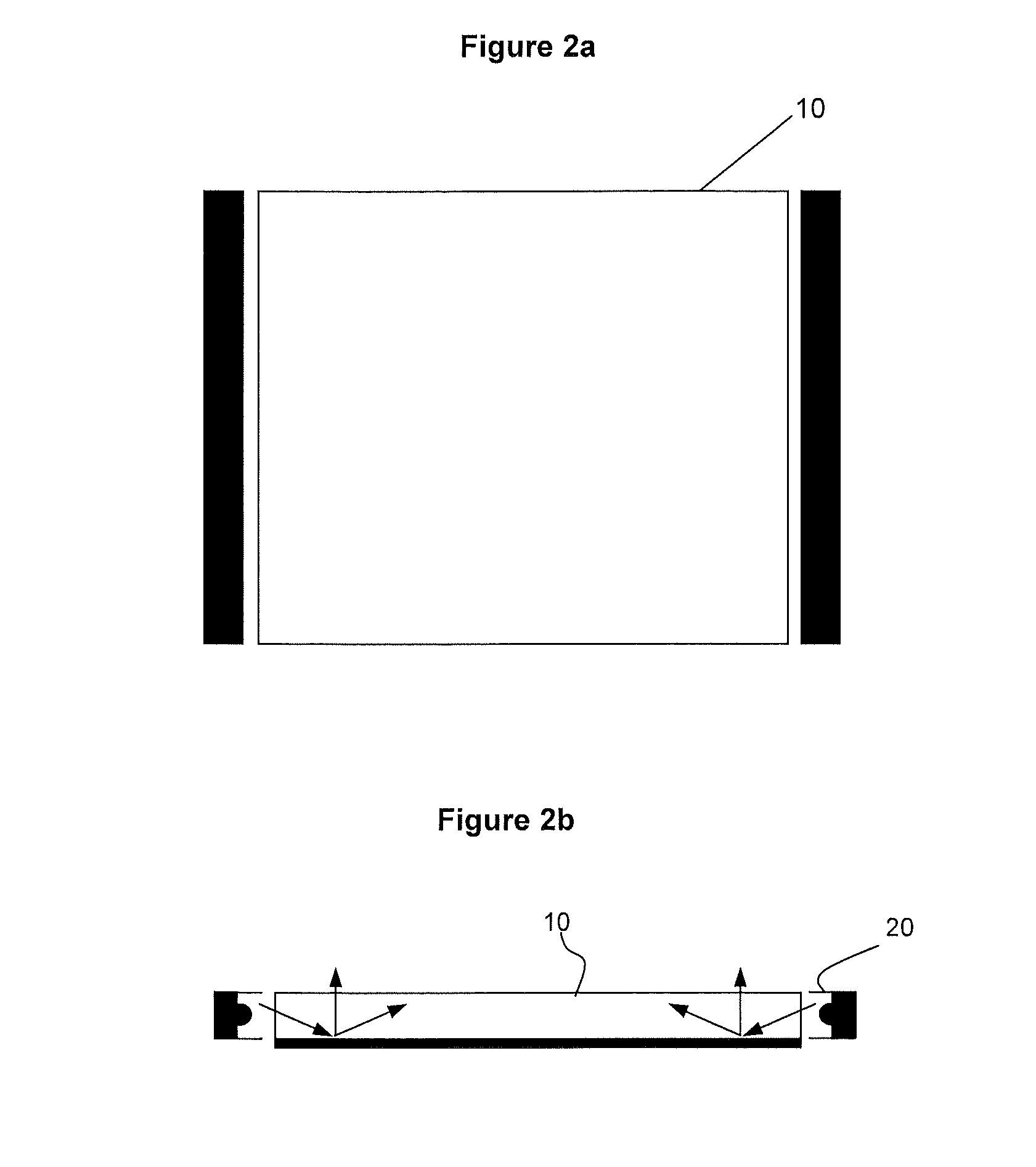 Display backlight with improved light coupling and mixing