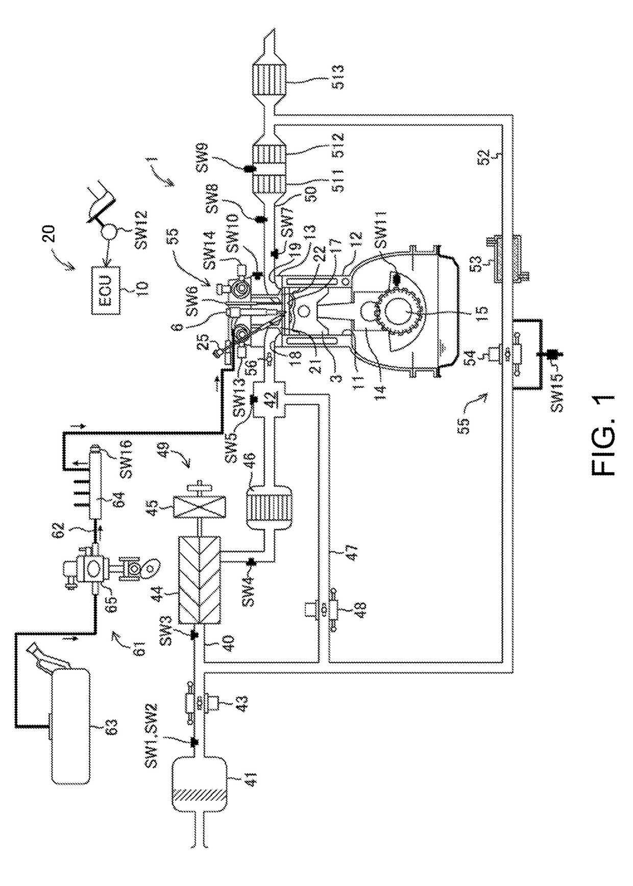 Control system of compression-ignition engine