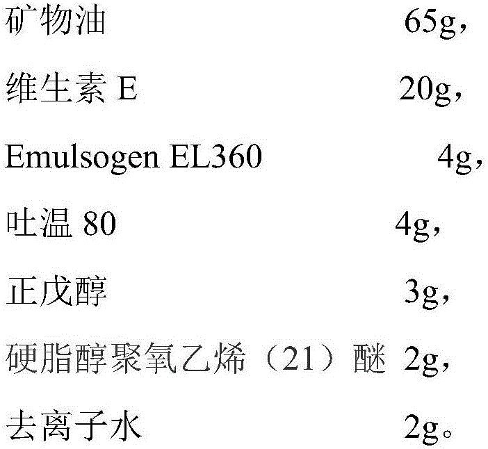 Multiple emulsion type adjuvant for foot-and-mouth disease vaccine and preparation method of multiple emulsion type adjuvant