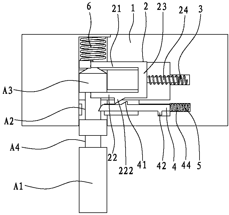 Fast automatic disassembling structure of toilet bowl cover plate assembly