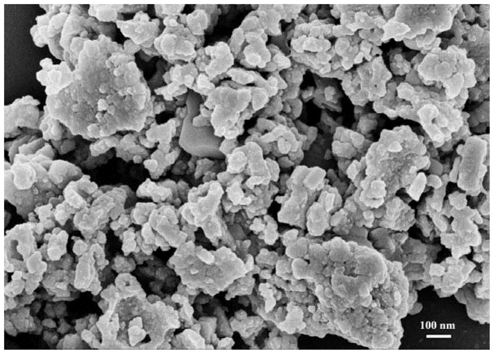 Method for preparing 0-3 magnetic-electricity composite ceramic through low-temperature sintering realized by induction of nanometer sintering additive through self-propagating