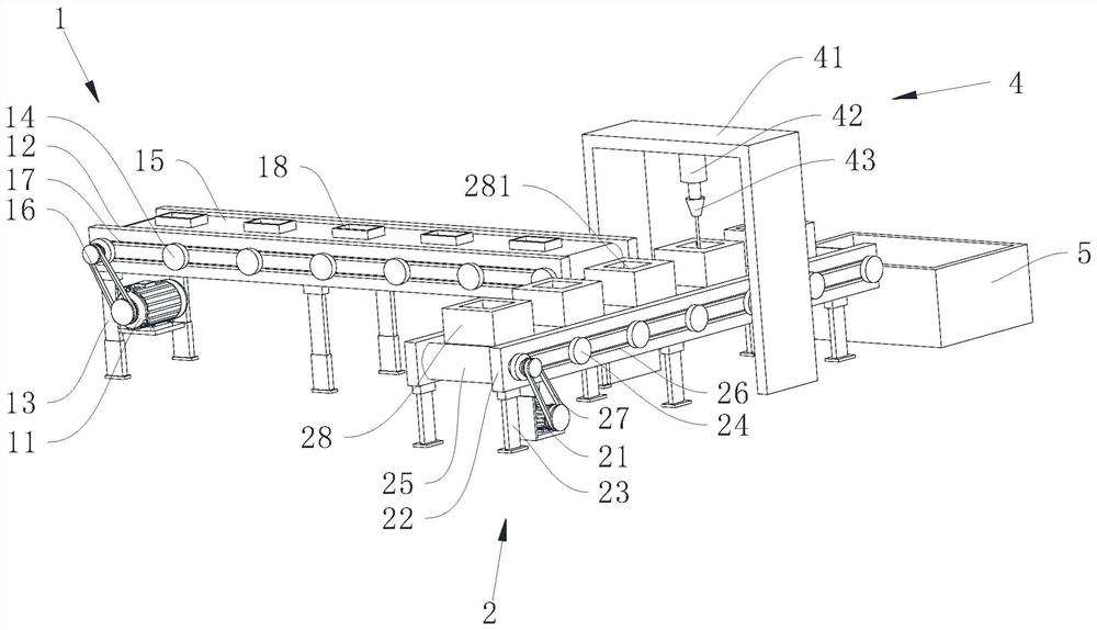 Fresh food cold-chain logistics automatic sealing and packaging system