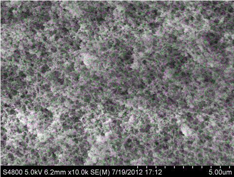 Ultra-low density block-shaped fully stabilized zirconia gel and preparing method thereof