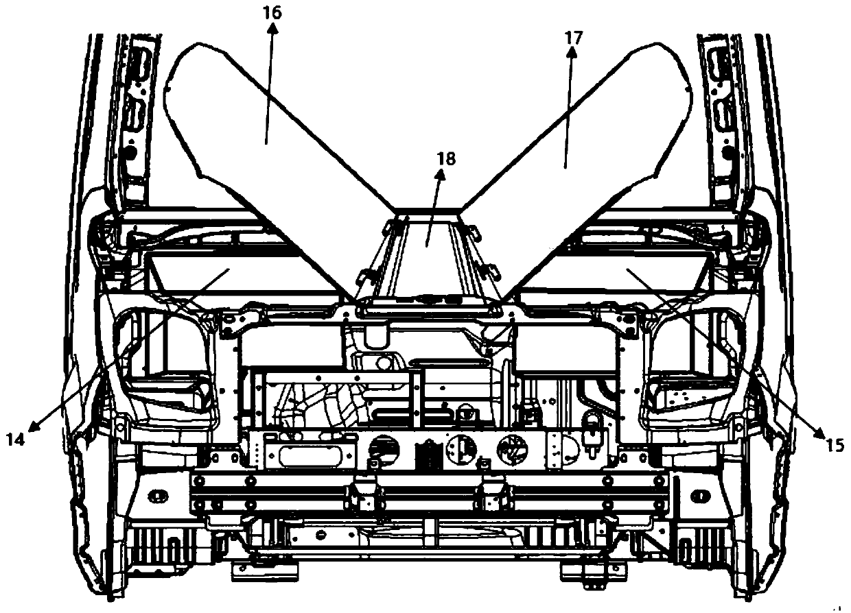 Engine compartment cover of vehicle and vehicle