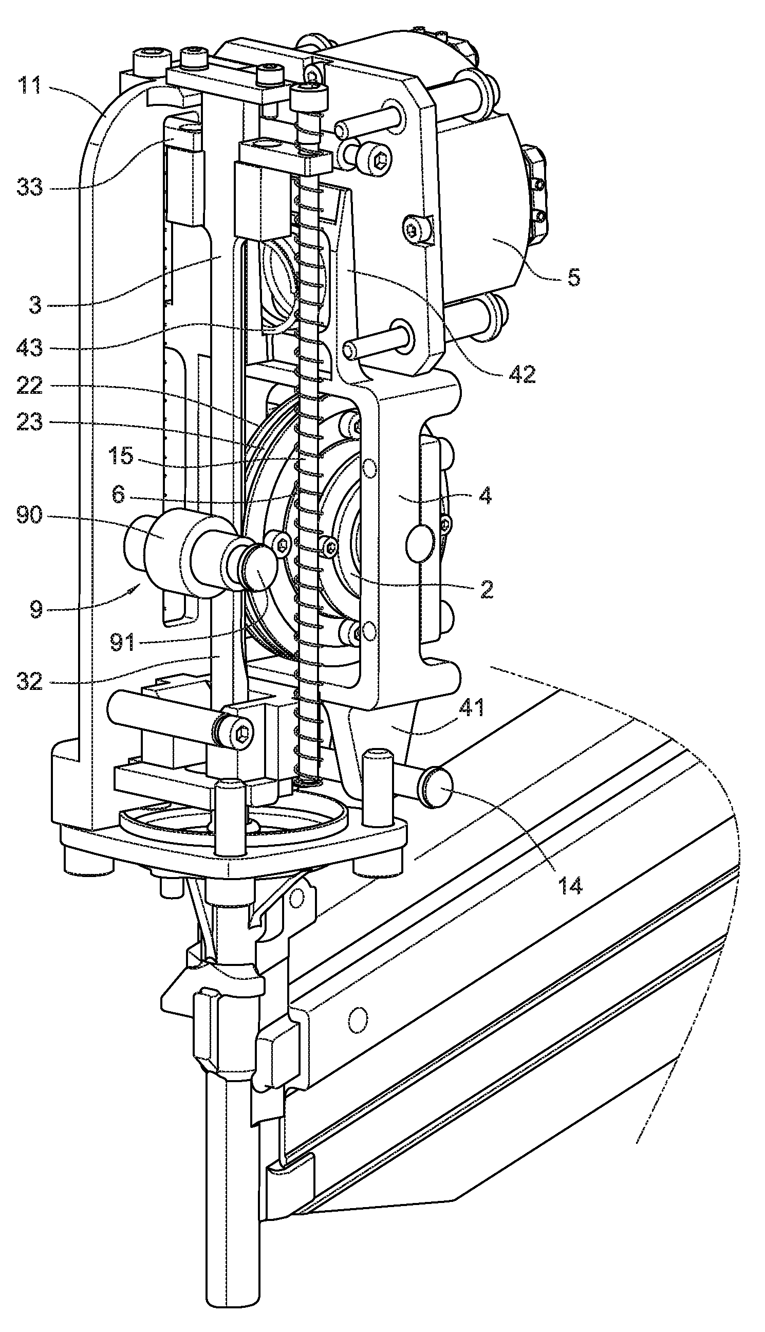 Actuator for Electrical Nail Gun