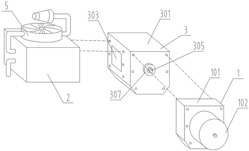 Modularized oil-saving type fuel engine with crossed and opposed cylinders