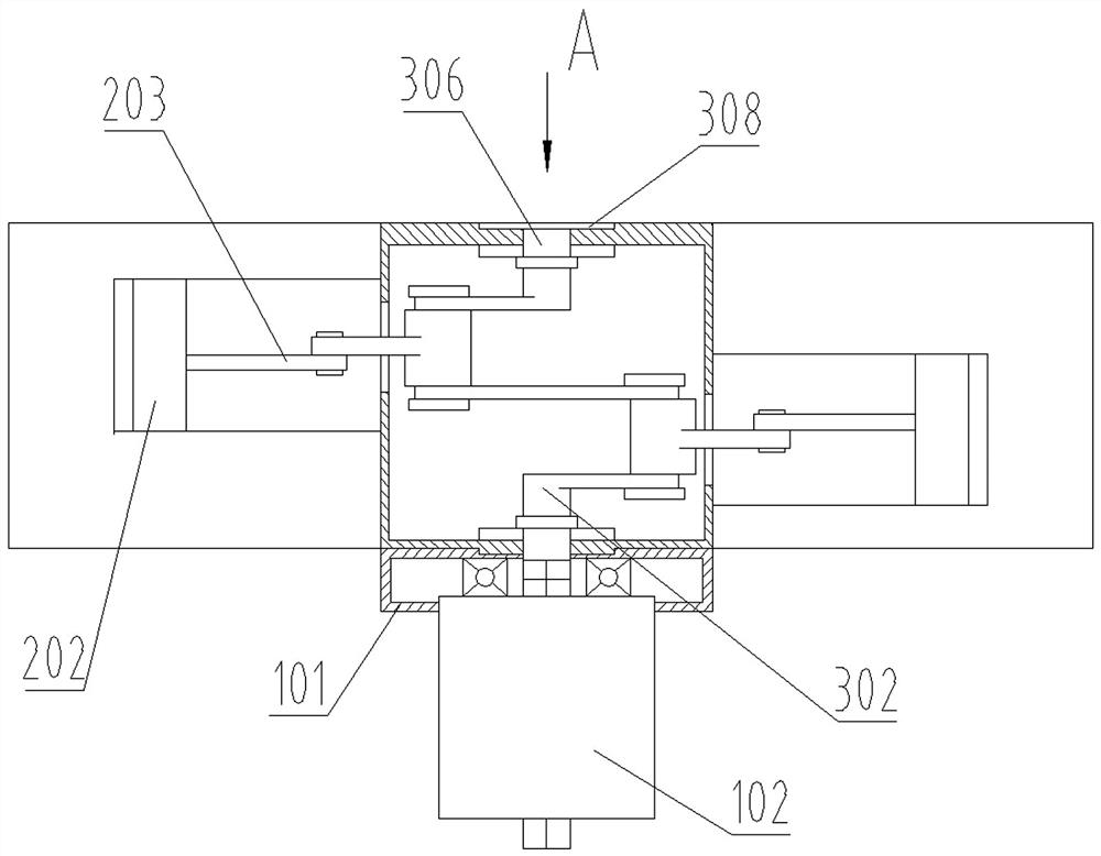 Modularized oil-saving type fuel engine with crossed and opposed cylinders