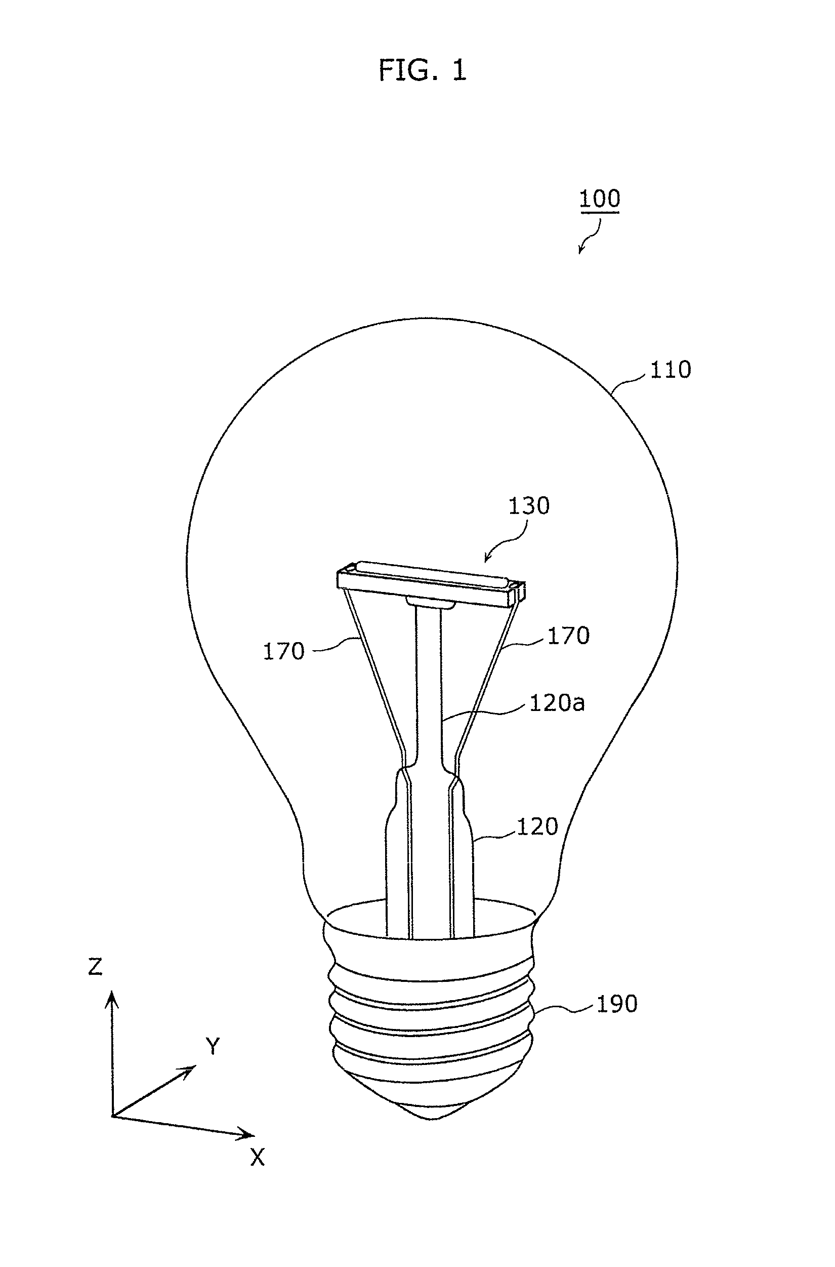 Light bulb shaped lamp and lighting apparatus