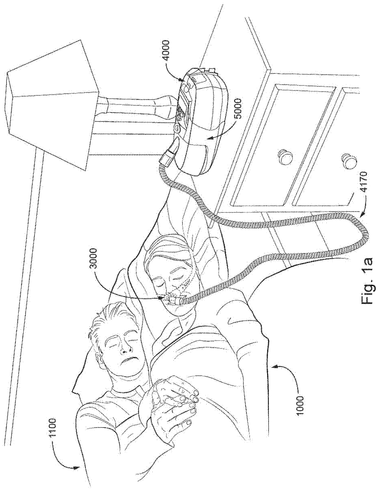 Vent arrangement for a respiratory device