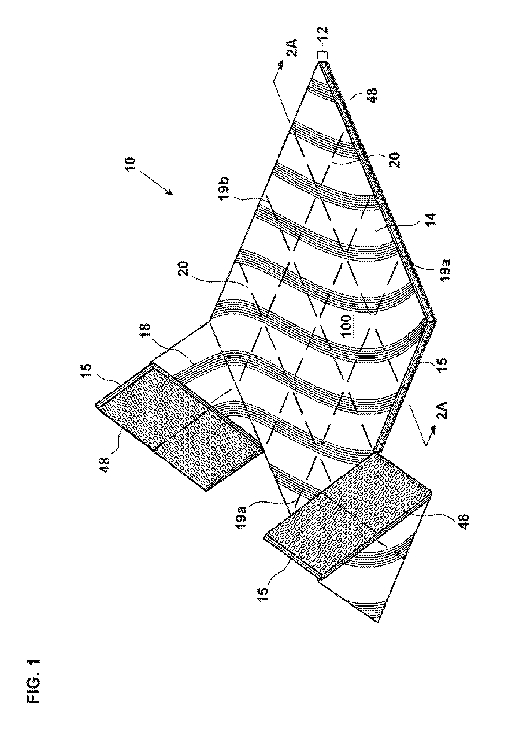 Perforated nonslip non-adhesive surface covering