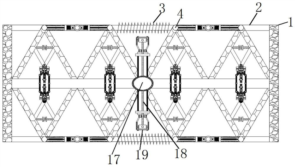 Water seepage textile roller eliminating static electricity based on principle of action of force