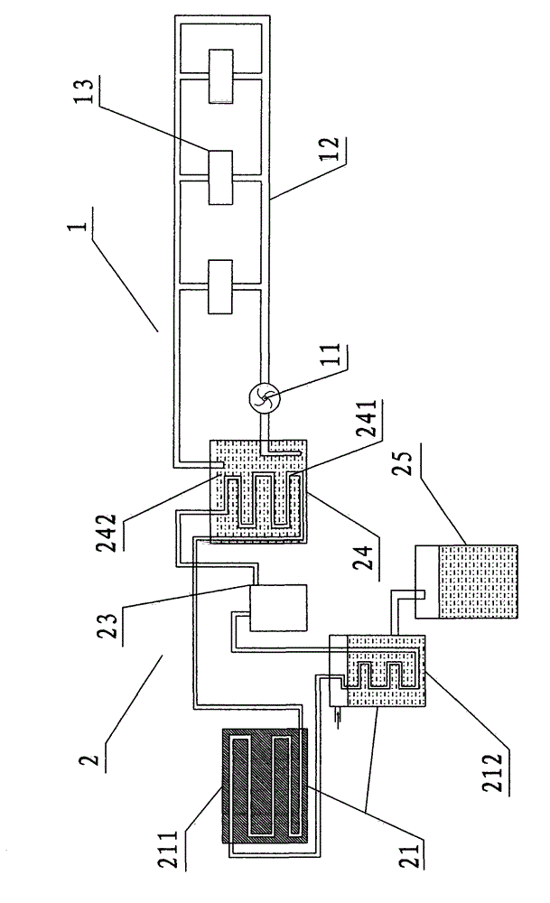 Environment-friendly dual-circulation air conditioner