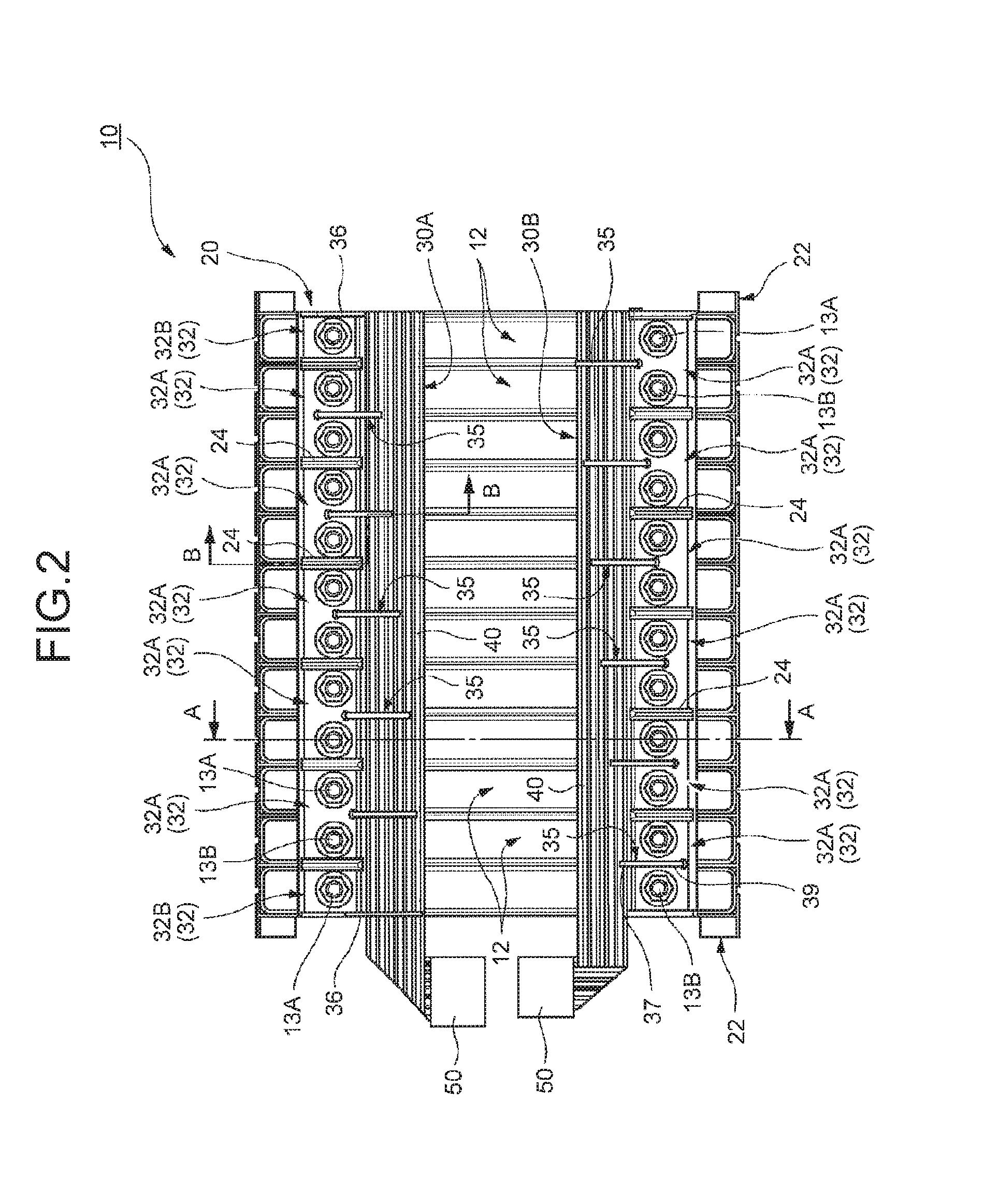 Battery wiring module