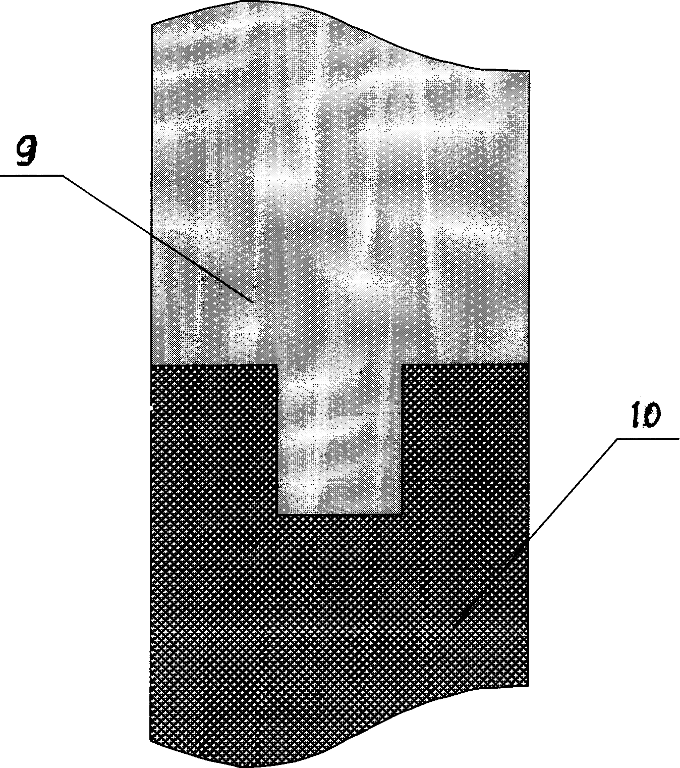 Soft touch electromagnetic non-lancing crystallizer utilized in continuous casting