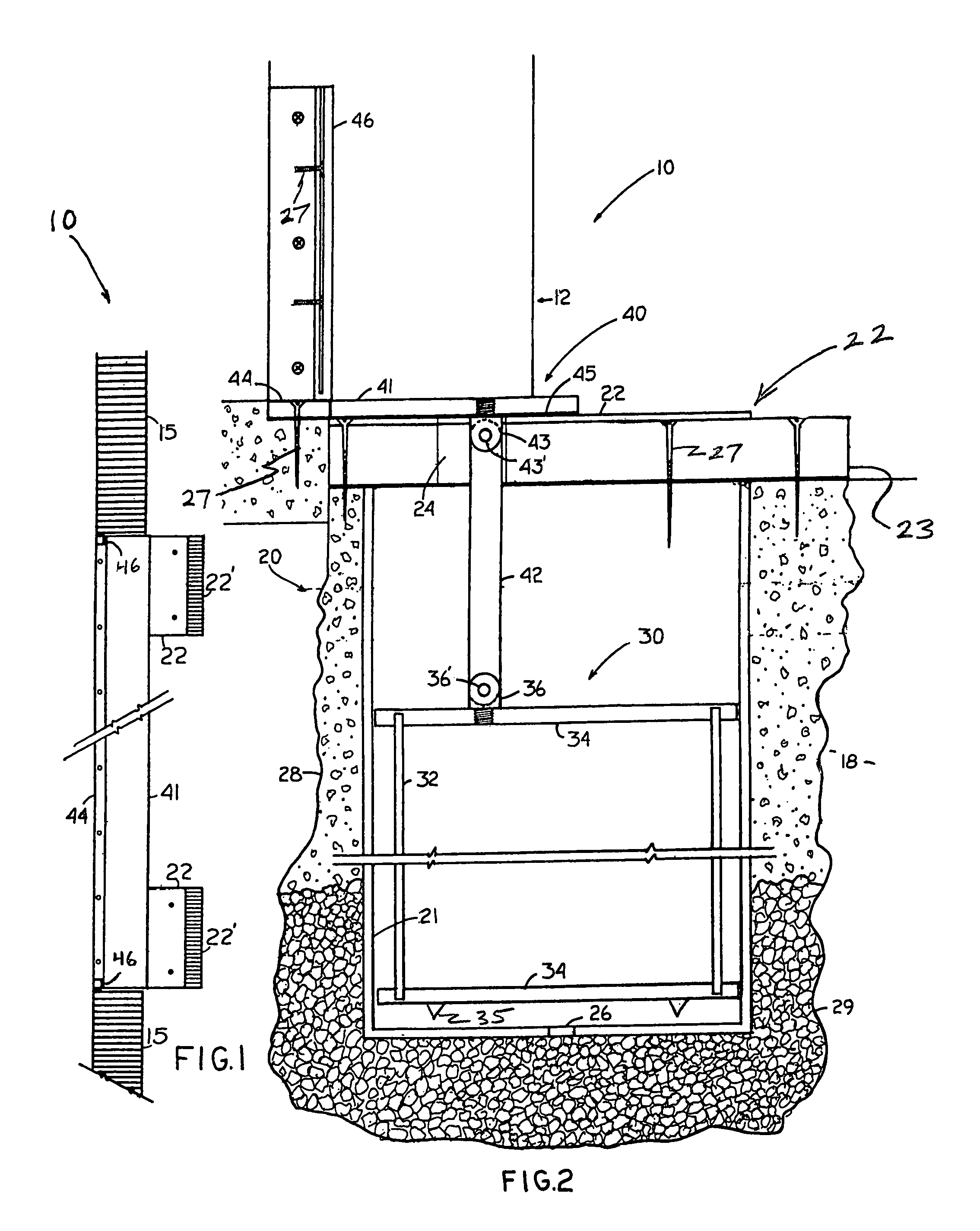 Automatic liquid barrier system