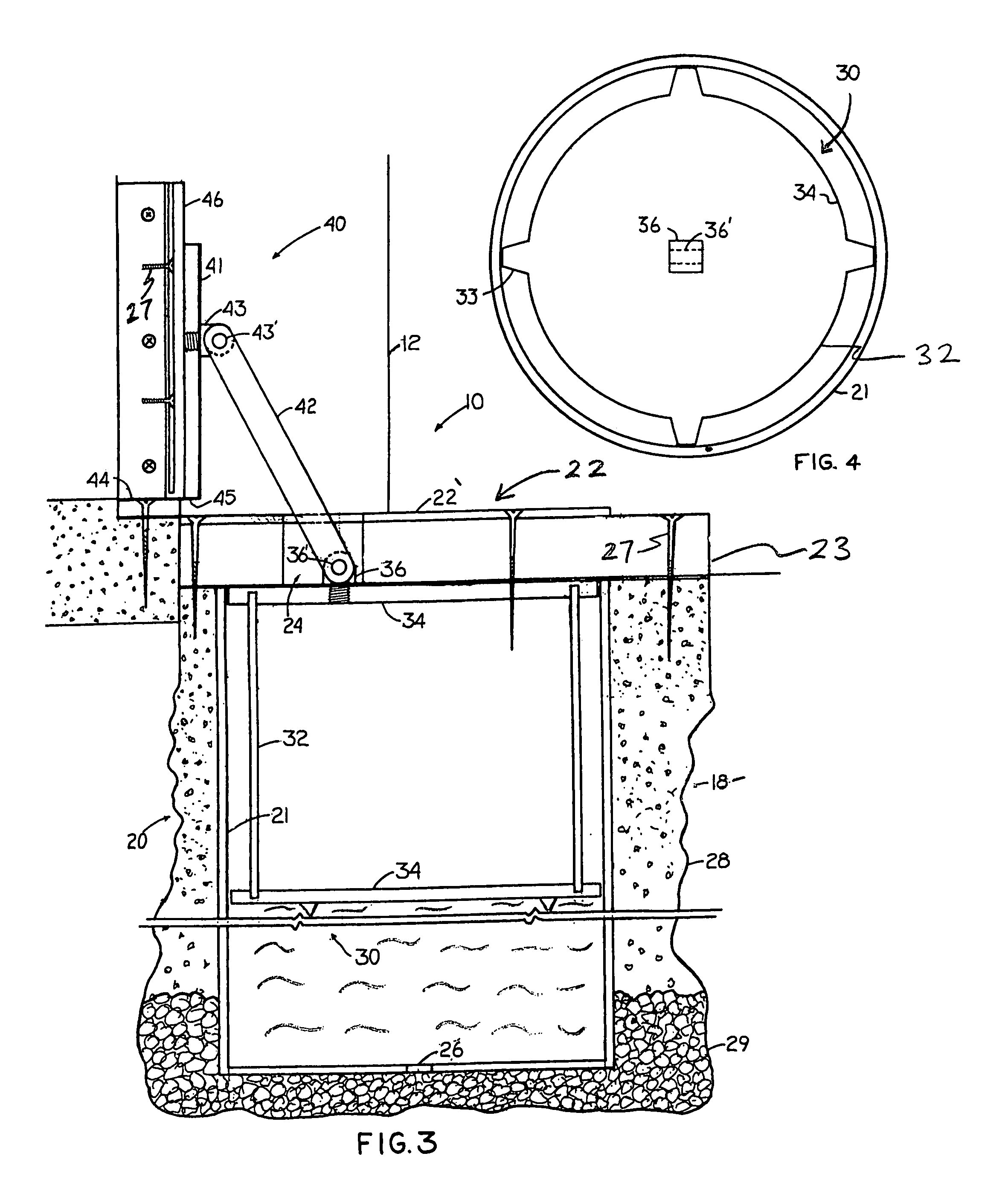 Automatic liquid barrier system