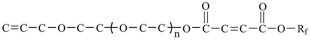 Cationic fluorine-containing emulsion and preparation method therefor