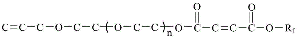 Cationic fluorine-containing emulsion and preparation method therefor