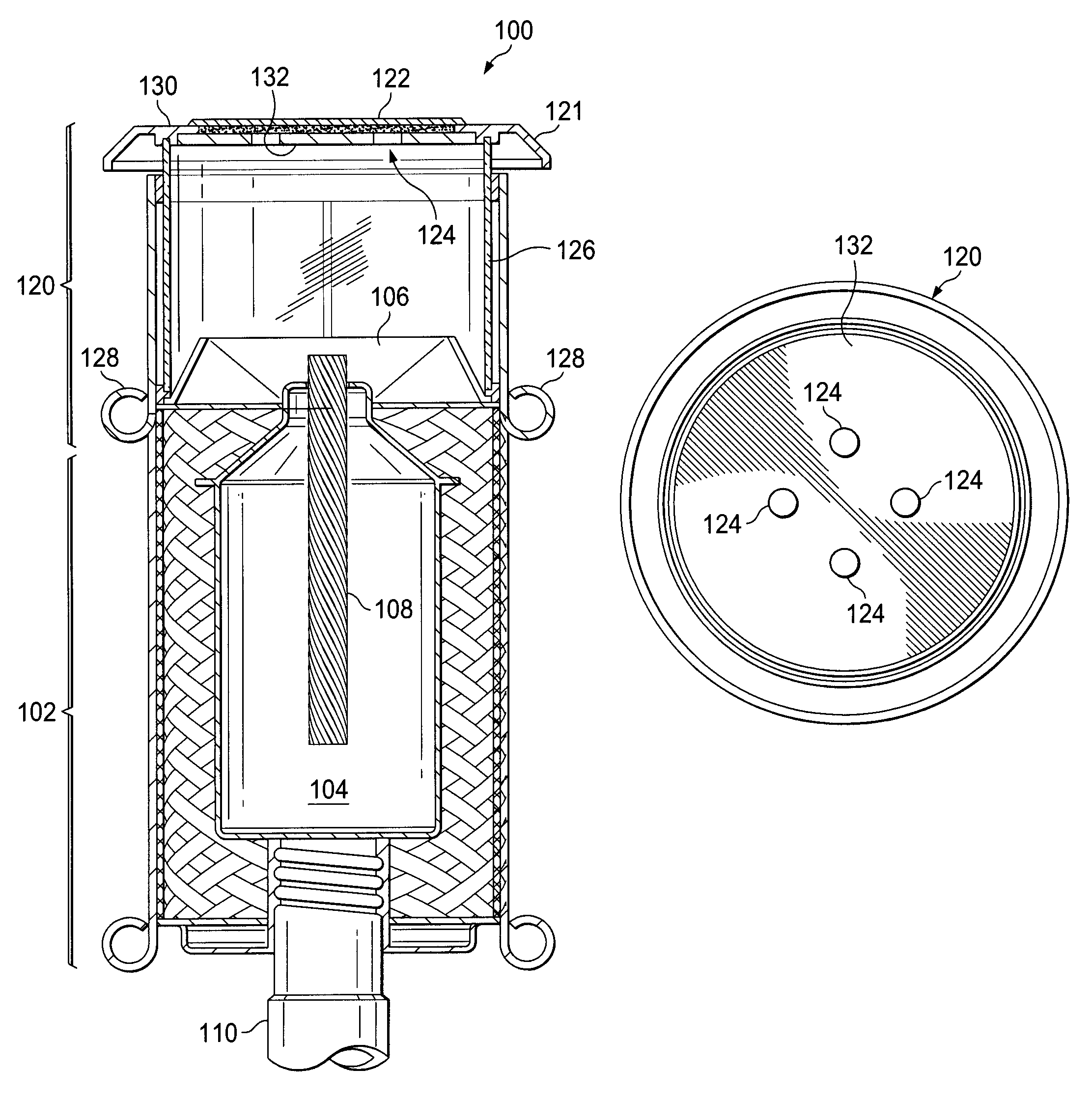 Combination solar and oil torch