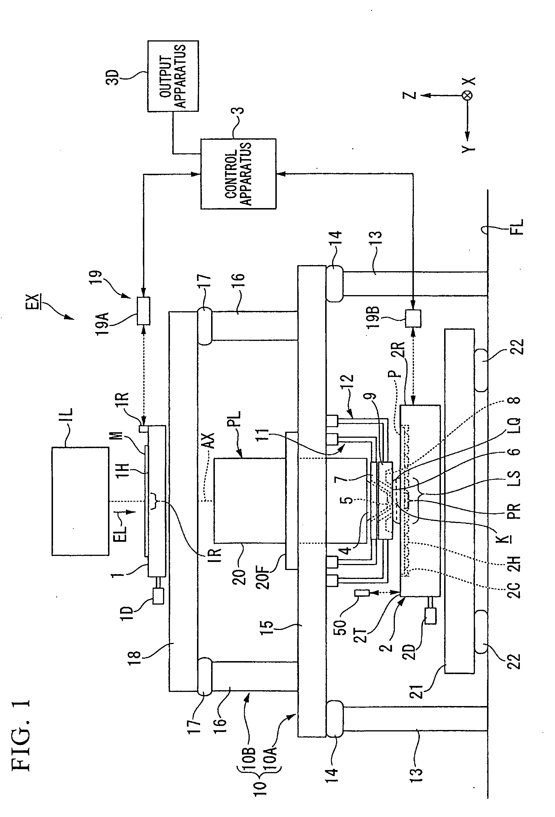 Immersion system, exposure apparatus, exposing method, and device fabricating method