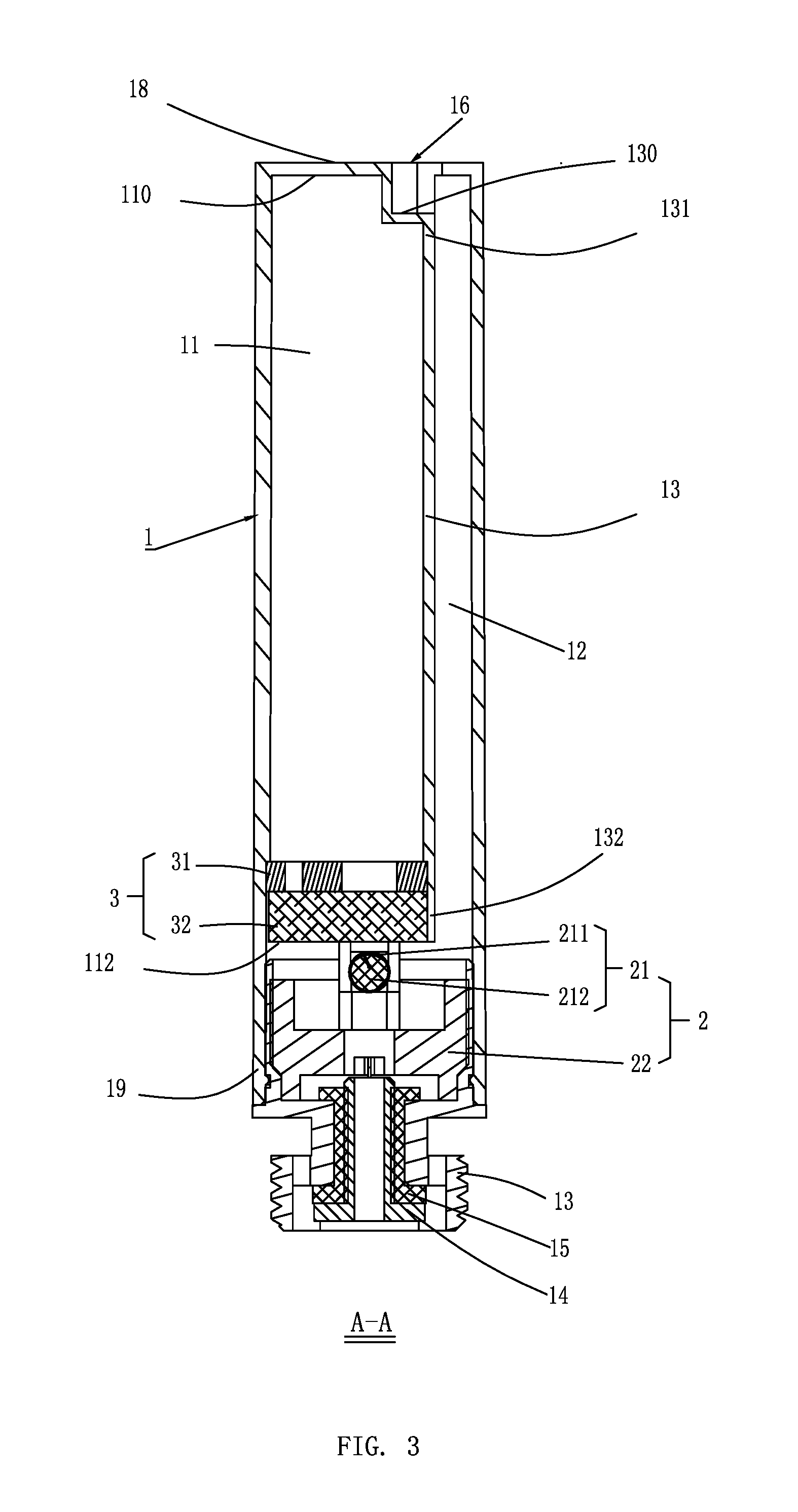 Electronic cigarette and mouthpiece part thereof