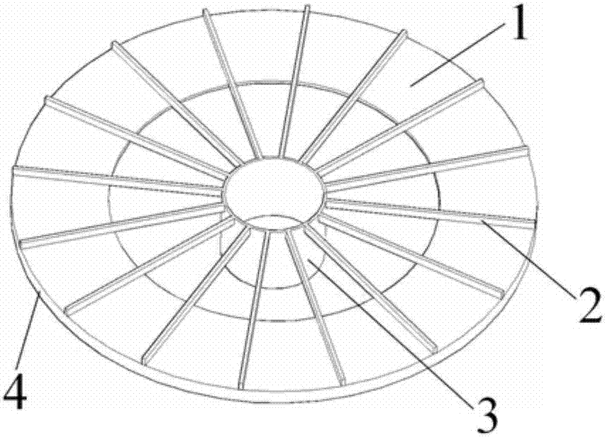 Offshore wind power project steel pile foundation and construction method thereof