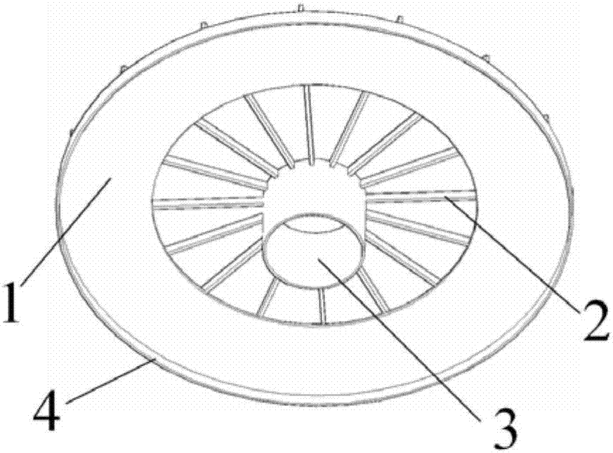 Offshore wind power project steel pile foundation and construction method thereof