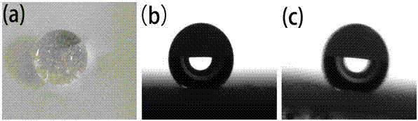 Preparation method of nano zinc oxide/epoxy resin composite superhydrophobic coating