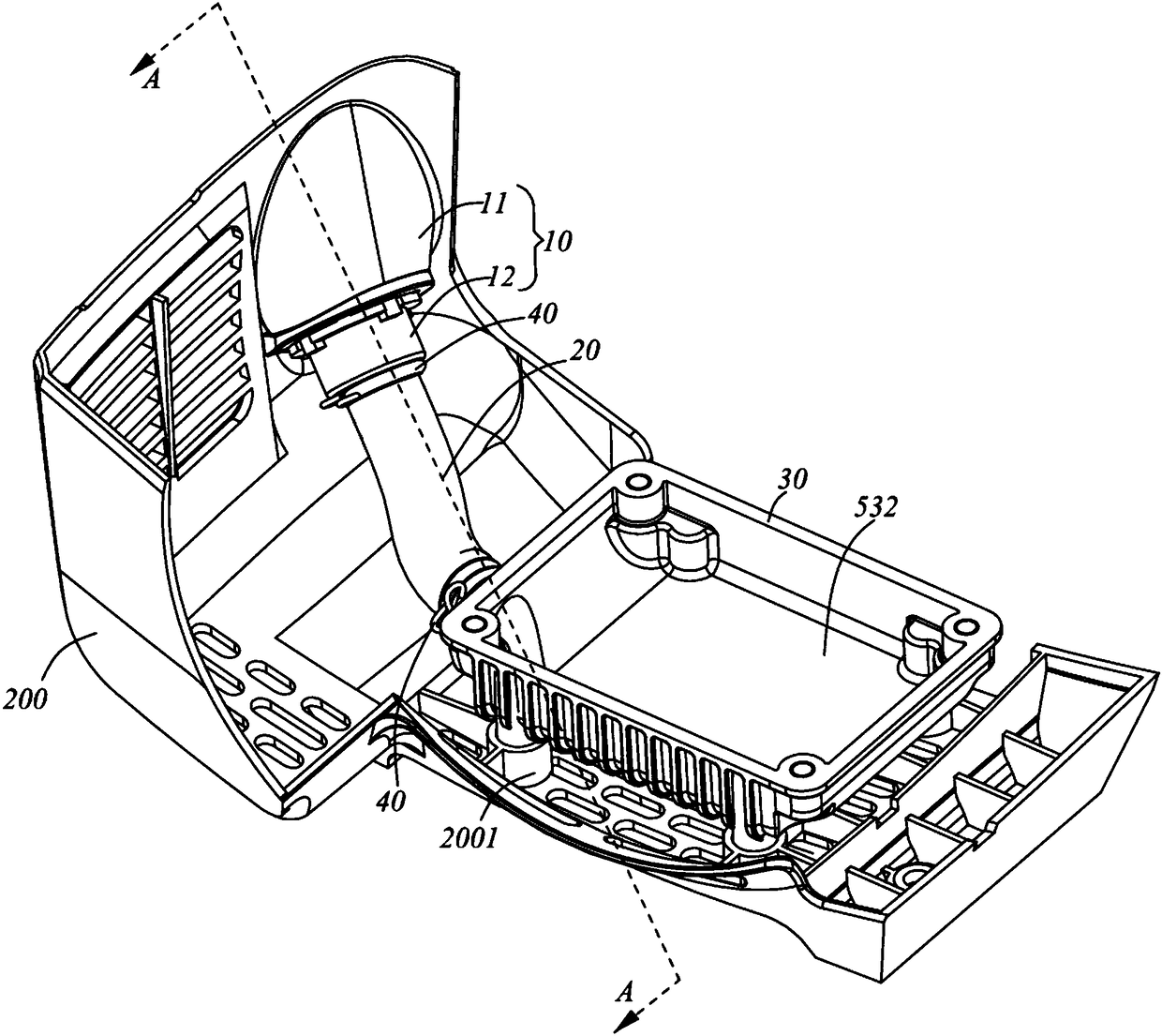 Internal combustion engine and gardening tool with same