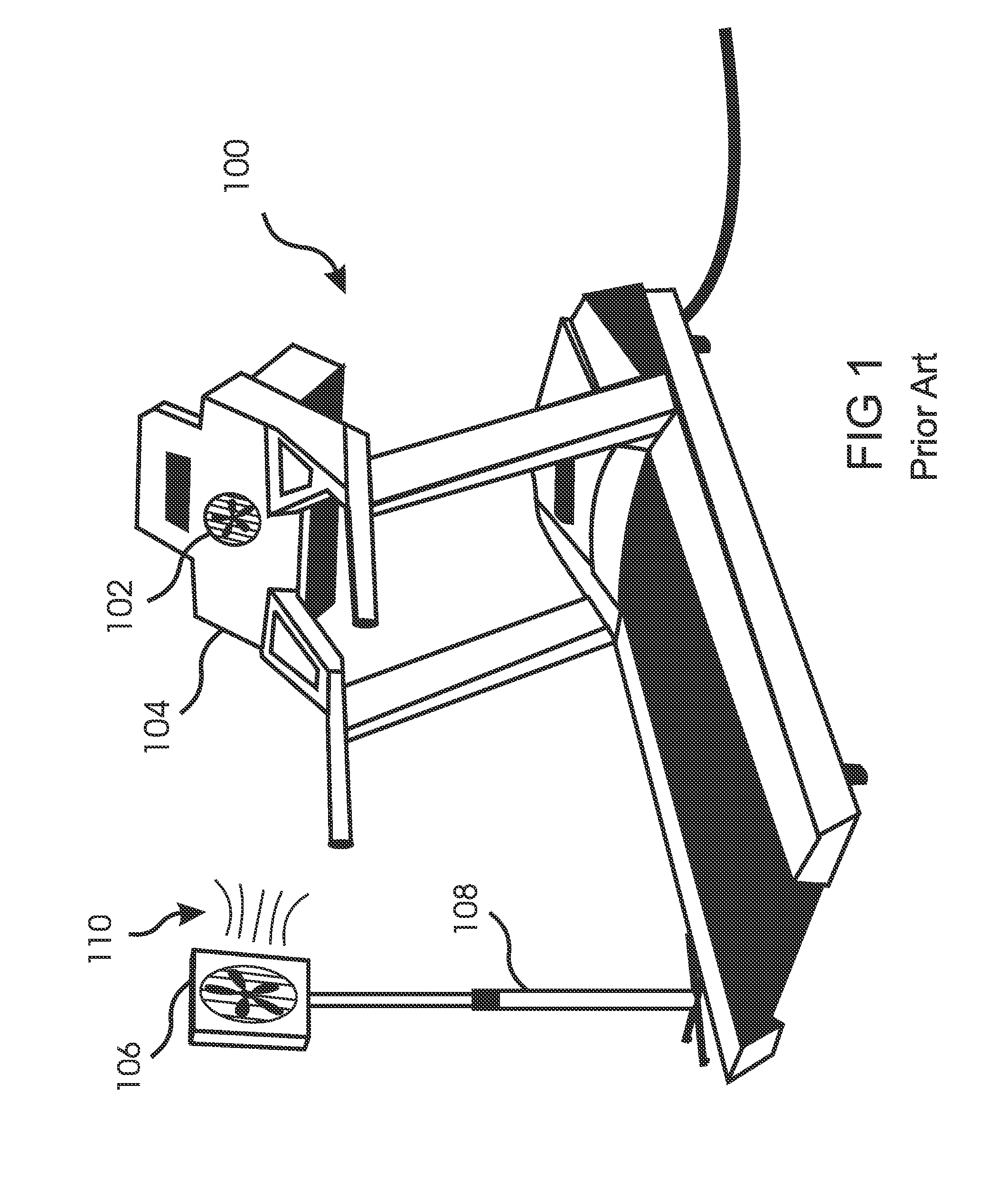 Apparatus for cooling an exerciser for use with an exercise machine