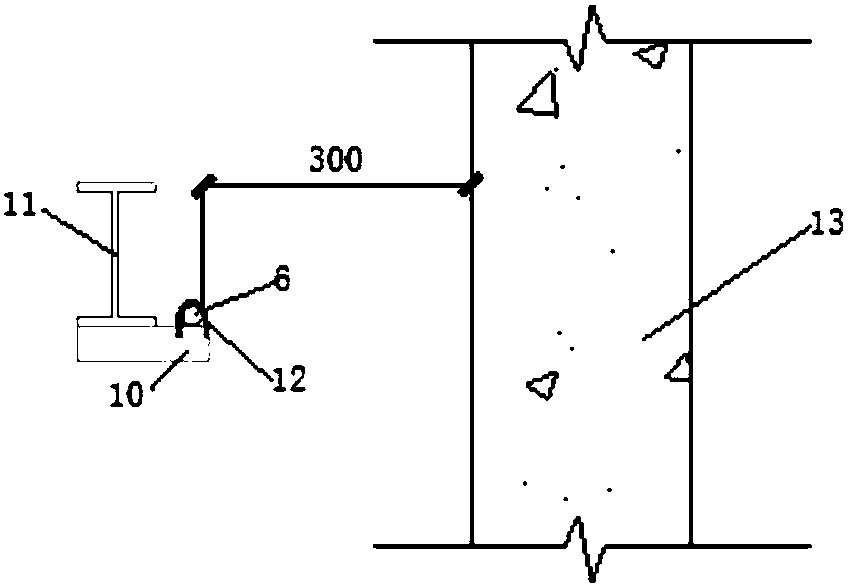 Climbing mold system attachment type intelligent spraying maintenance device and maintenance method thereof