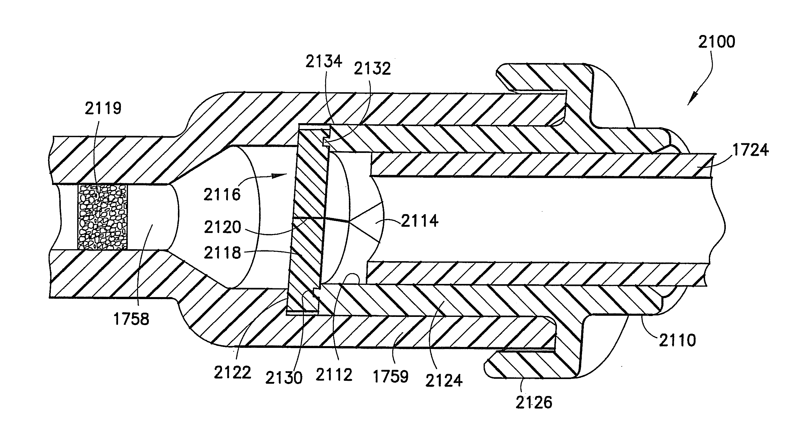 Fluid Delivery System, Fluid Path Set, and Pressure Isolation Mechanism with Hemodynamic Pressure Dampening Correction