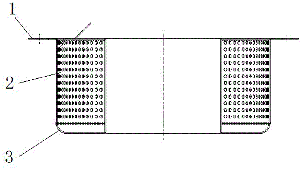 Leakage-proof adsorbent frame and GIS provided with adsorbent frame