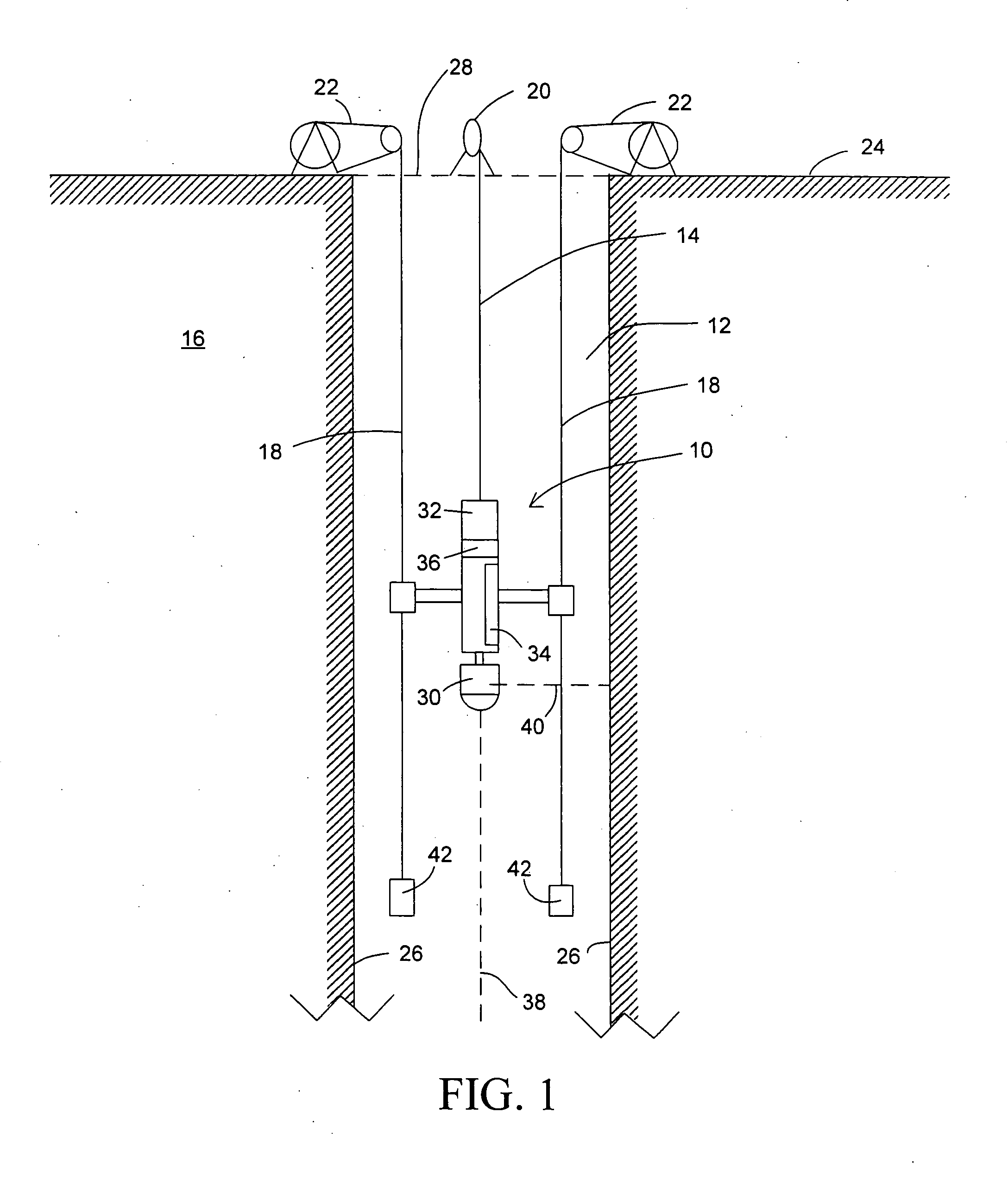 Method and apparatus for investigating a borehole with a caliper