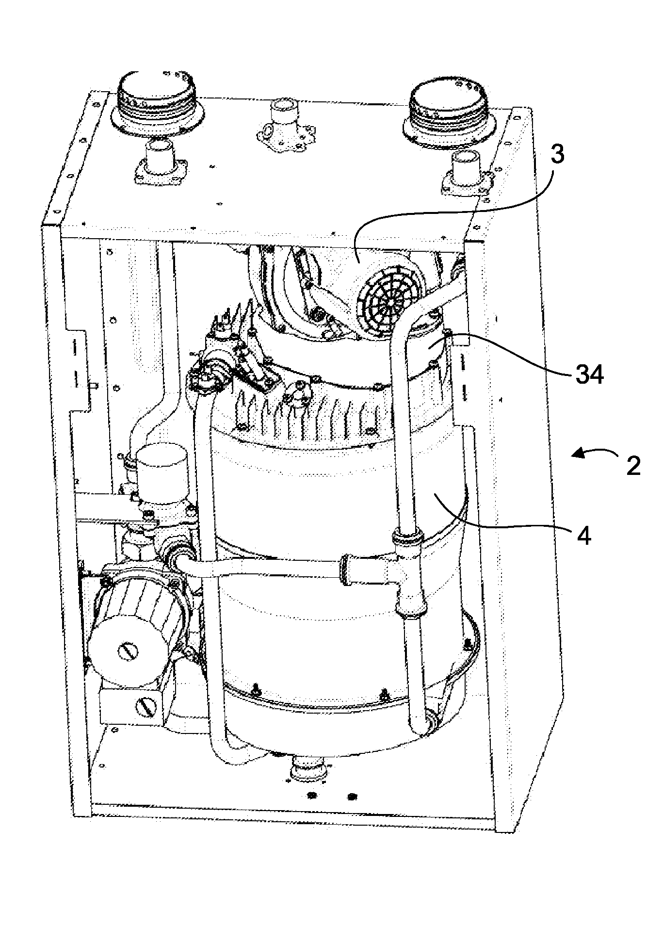 Coil tube heat exchanger for a tankless hot water system