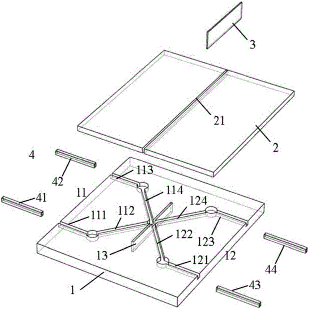 Gathering device based on ion concentration polarization technology and preparation method of gathering device