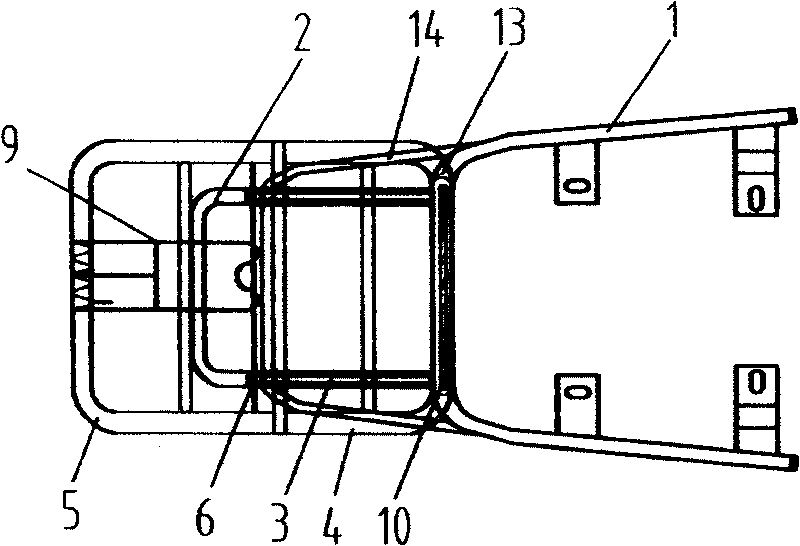 Foldable motorcycle carrier