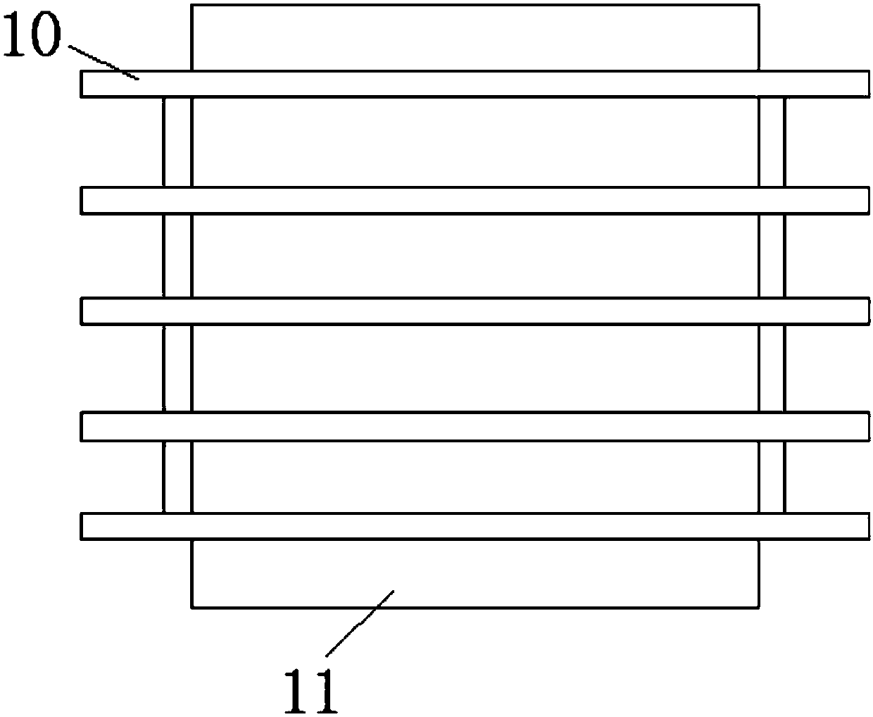 Seedling separation device of agricultural machinery