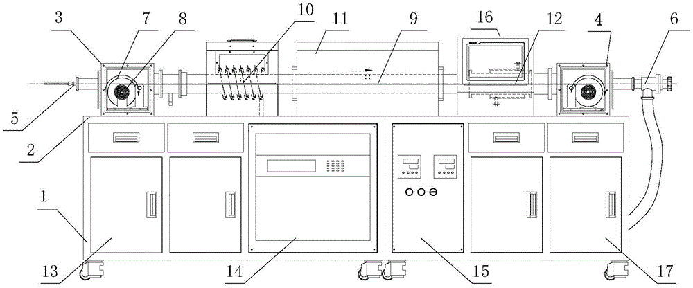 Roll-to-roll continuous grapheme film growth device and technique