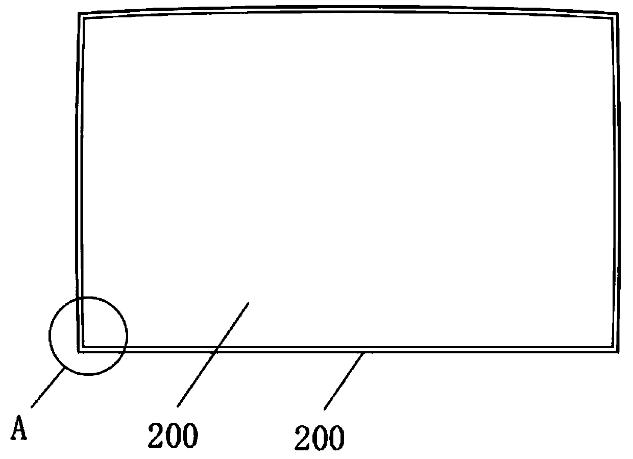 Curved surface glass film attaching process