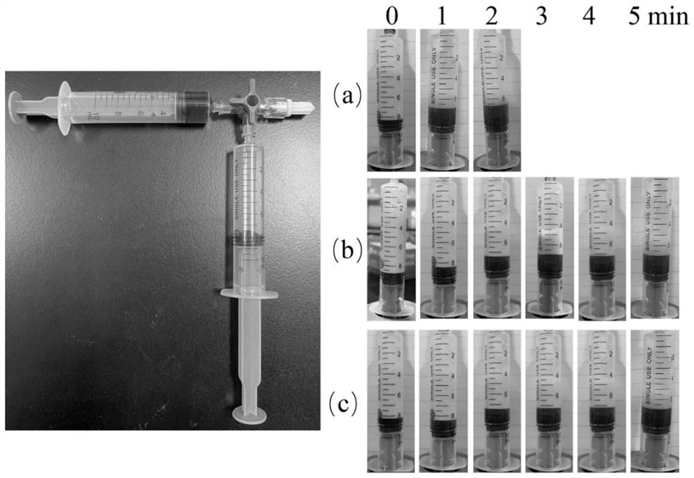 Modified lauromacrogol foam hardening agent as well as preparation method and application thereof