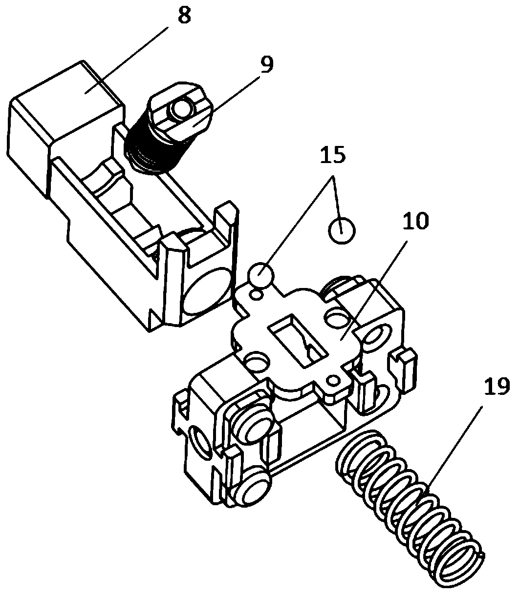 Limit switch core structure