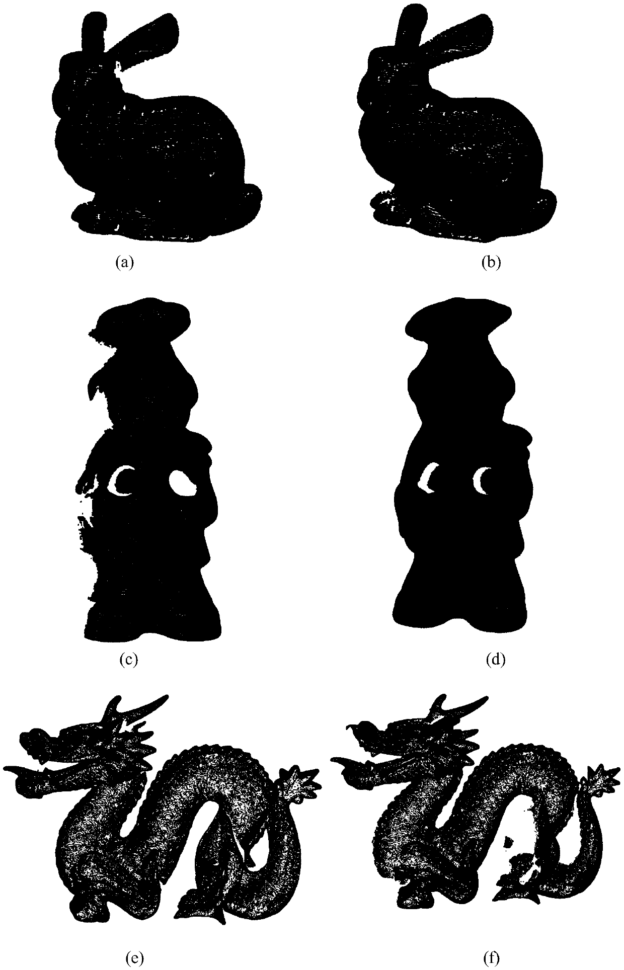 A point cloud automatic registration method based on a local curved surface feature histogram