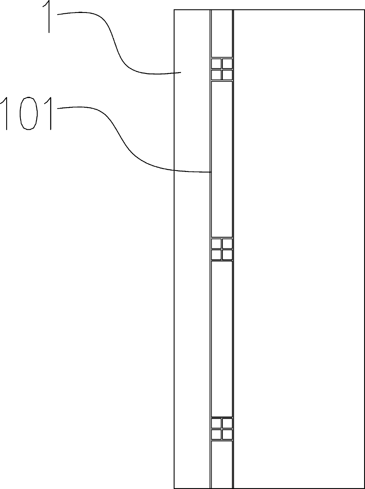 Lacquered wood press-attaching door and preparation method