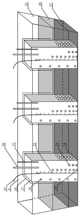 A device and experimental method for simulating greenhouse gas emissions from drainage ditches under intermittent hydrodynamic conditions