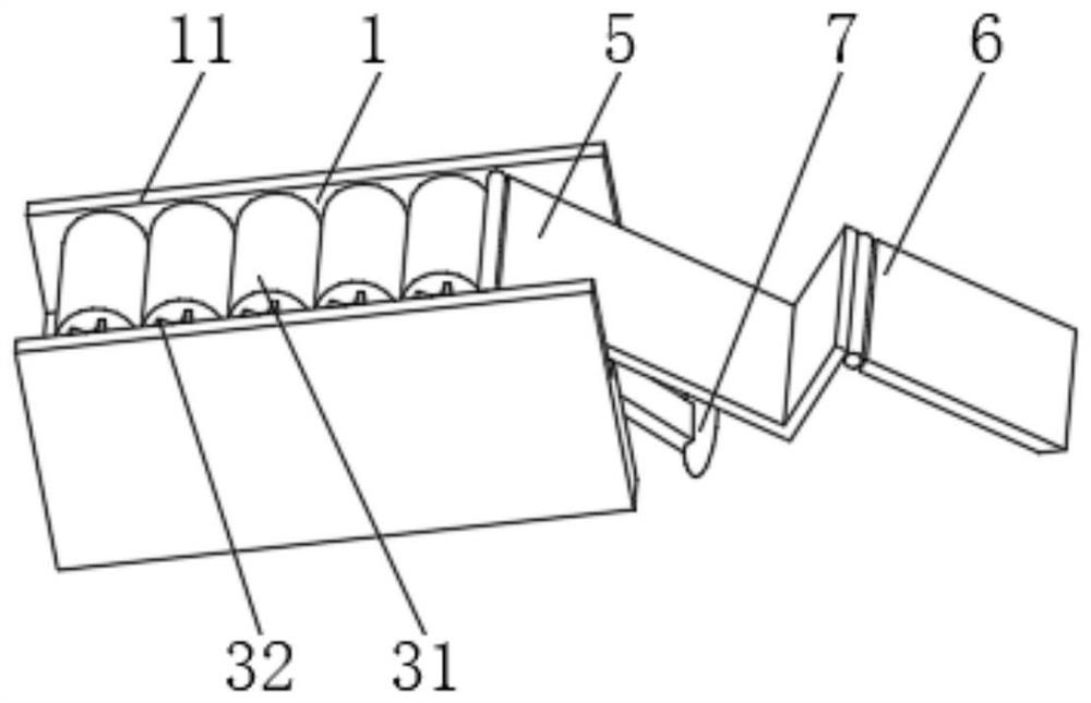 Electric automation material automatic placing and positioning device